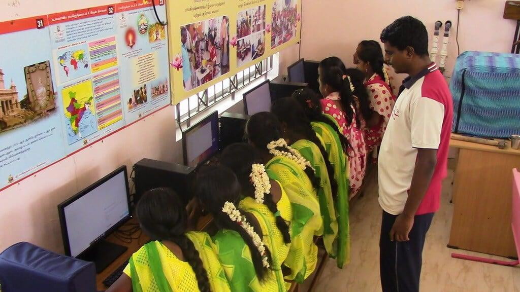 Free Computer Training, Medical Service and Women Skill Development at Meyyur Camp (Photos)